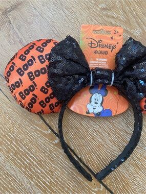 Disney Kids Halloween Minnie Ears